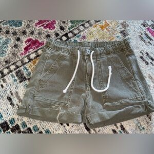 Olive Green American Eagle shorts